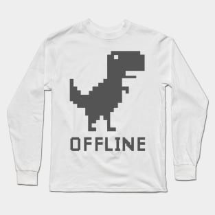 Offline Dinosaur Long Sleeve T-Shirt